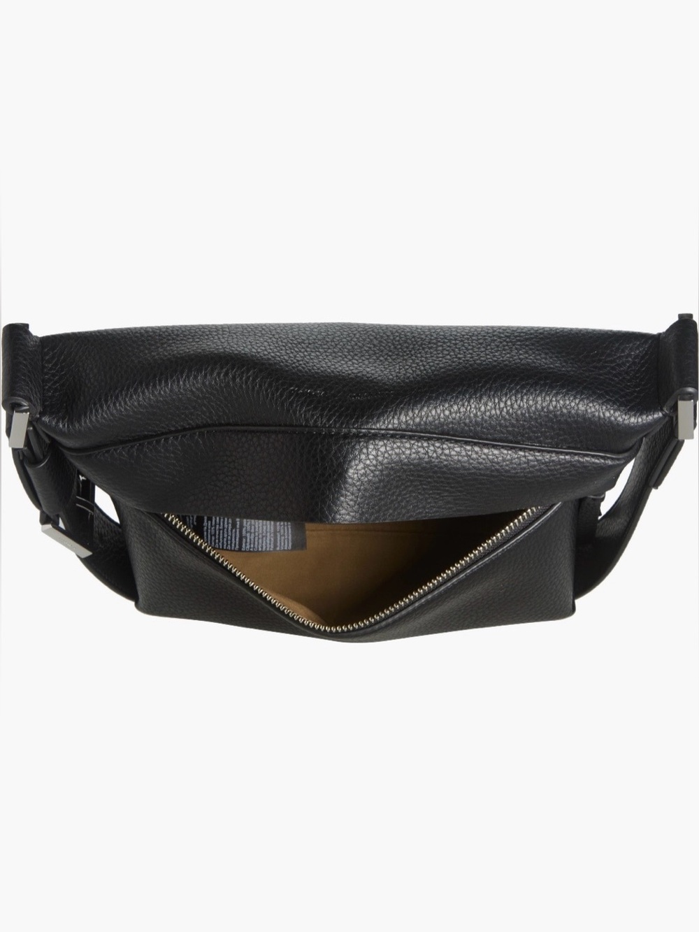 All Saints Colette Leather crossbody bag (black) - Picture 5 of 9